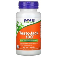NOW Testo Jack 100, 60 вегакапсул NOW Testo Jack 100, 60 вегакапсул