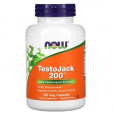 NOW Testo Jack 200, 120 вегакапсул NOW Testo Jack 200, 120 вегакапсул
