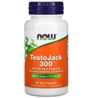 NOW Testo Jack 300, 60 вегакапсул