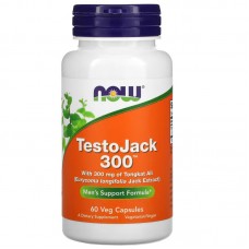 NOW Testo Jack 300, 60 вегакапсул NOW Testo Jack 300, 60 вегакапсул