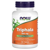 NOW Triphala 500 mg, 120 таблеток NOW Triphala 500 mg, 120 таблеток