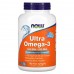 NOW  NOW Ultra Omega-3, 180 рыбных капсул CN12611 