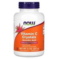 NOW Vitamin C Crystals, 227 грам NOW Vitamin C Crystals, 227 грам