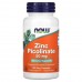 NOW Zinc Picolinate 50 mg, 120 вегакапсул CN3644 NOW