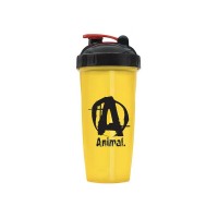 Universal Nutrition Animal Shaker 700 мл, жовтий із чорно-червоною кришкою Universal Nutrition Animal Shaker 700 мл, жовтий із чорно-червоною кришкою