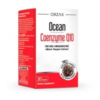 Orzax Ocean Coenzyme Q10, 30 капсул Orzax Ocean Coenzyme Q10, 30 капсул