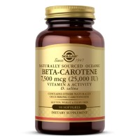 Solgar Beta-Carotene 25000 IU, 90 капсул Solgar Beta-Carotene 25000 IU, 90 капсул