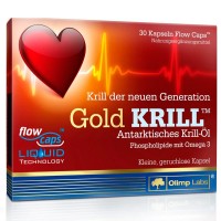 Olimp Sport Nutrition Gold Krill, 30 капсул Olimp Sport Nutrition Gold Krill, 30 капсул