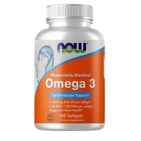NOW Omega-3, 500 капсул NOW Omega-3, 500 капсул