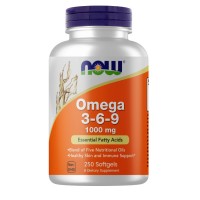 NOW Omega 3-6-9, 250 капсул NOW Omega 3-6-9, 250 капсул