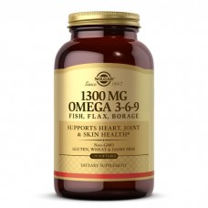 Solgar Omega 3-6-9 1300 mg, 120 капсул Solgar Omega 3-6-9 1300 mg, 120 капсул