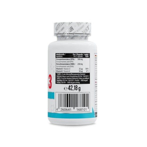 MST Nutrition MST Nutrition Omega 3 Triglyceride D3 + K2, 60 капсул CN20432-1 MST Nutrition MST Nutrition Omega 3 Triglyceride D3 + K2, 60 капсул CN20432-1