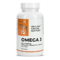 Progress Nutrition Omega 3 Healthy, 90 капсул Progress Nutrition Omega 3 Healthy, 90 капсул