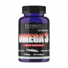 Ultimate Nutrition Omega 3 18:12 Softgels, 180 капсул Ultimate Nutrition Omega 3 18:12 Softgels, 180 капсул