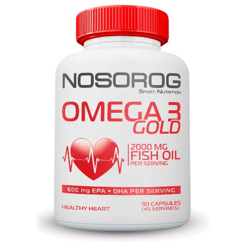 Nosorog Omega 3 Gold, 90 капсул CN9308 Nosorog