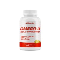 Sporter Omega 3 Gold Standard, 180 капсул Sporter Omega 3 Gold Standard, 180 капсул