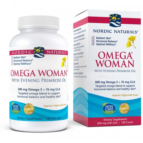 Nordic Naturals Omega Woman, 120 капсул CN6938 Nordic Naturals