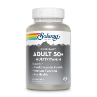 Solaray Once Daily Adult 50+ Multivitamin, 90 вегакапсул Solaray Once Daily Adult 50+ Multivitamin, 90 вегакапсул