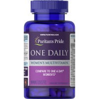 Puritan's Pride One Daily Women's Multivitamin, 100 каплет Puritan's Pride One Daily Women's Multivitamin, 100 каплет