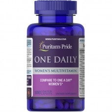 Puritan's Pride One Daily Women's Multivitamin, 100 каплет Puritan's Pride One Daily Women's Multivitamin, 100 каплет