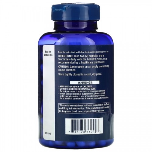 Life Extension Optimized Garlic, 200 вегакапсул CN11381 Life Extension Life Extension Optimized Garlic, 200 вегакапсул CN11381 Life Extension
