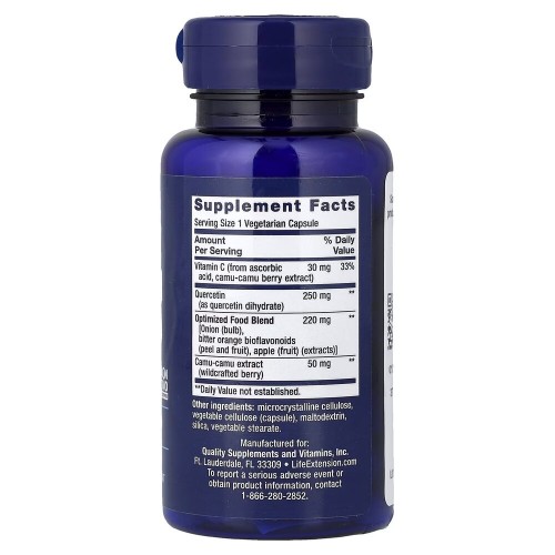 Life Extension Optimized Quercetin, 60 вегакапсул CN20087-1 Life Extension Life Extension Optimized Quercetin, 60 вегакапсул CN20087-1 Life Extension