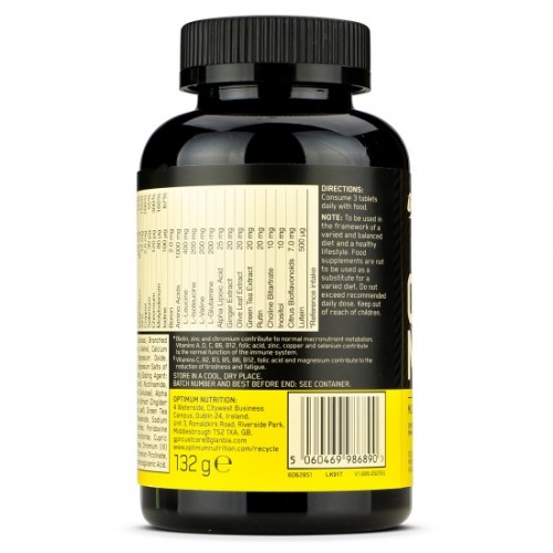 Optimum Nutrition Opti-Men (EU), 90 таблеток CN13218 Optimum Nutrition Optimum Nutrition Opti-Men (EU), 90 таблеток CN13218 Optimum Nutrition