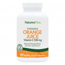 Natures Plus Orange Juice Vitamin C 500 mg, 90 жувальних таблеток Natures Plus Orange Juice Vitamin C 500 mg, 90 жувальних таблеток