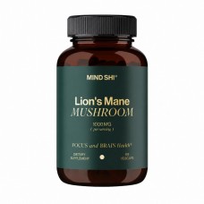 Mind Shi Lion's Mane Mushroom 1000 mg, 60 вегакапсул - Термін 10.26 Mind Shi Lion's Mane Mushroom 1000 mg, 60 вегакапсул - Термін 10.26