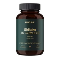 Mind Shi Shiitake Mushroom 1000 mg, 60 вегакапсул Mind Shi Shiitake Mushroom 1000 mg, 60 вегакапсул