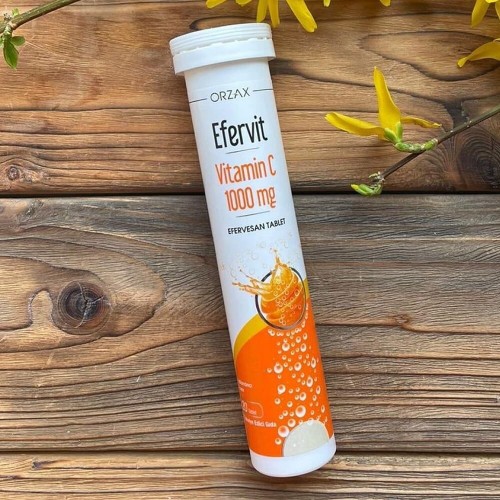 Orzax Efervit Vitamin C, 20 шипучіх таблеток CN16279 Orzax Orzax Efervit Vitamin C, 20 шипучіх таблеток CN16279 Orzax