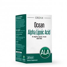Orzax Ocean Alpha Lipoic Acid 600 mcg, 30 капсул - Термін 01.26 Orzax Ocean Alpha Lipoic Acid 600 mcg, 30 капсул - Термін 01.26