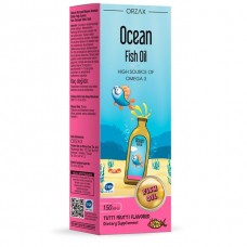 Orzax Ocean Fish Oil Syrup - Тутті фрутті