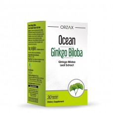 Orzax Ocean Ginkgo Biloba, 30 капсул Orzax Ocean Ginkgo Biloba, 30 капсул