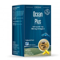 Orzax Ocean Plus, 50 капсул - Лимон Orzax Ocean Plus, 50 капсул - Лимон