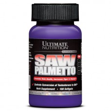 Ultimate Nutrition Saw Palmetto, 100 капсул Ultimate Nutrition Saw Palmetto, 100 капсул