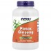 NOW Panax Ginseng 500 mg, 250 вегакапсул CN11562 NOW