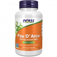 NOW Pau D'Arco 500 mg, 100 капсул NOW Pau D'Arco 500 mg, 100 капсул