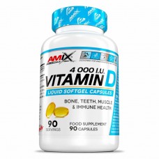 AMIX Performance Vitamin D 4000 IU, 90 капсул AMIX Performance Vitamin D 4000 IU, 90 капсул