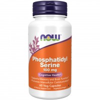 NOW Phosphatidyl Serine 100 mg, 60 вегакапсул NOW Phosphatidyl Serine 100 mg, 60 вегакапсул