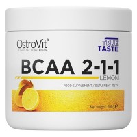 OstroVit BCAA 2:1:1, 200 грамм - Лимон OstroVit BCAA 2:1:1, 200 грамм - Лимон