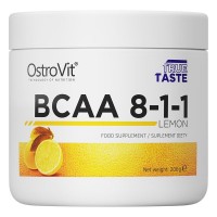 OstroVit BCAA 8:1:1, 200 грамм - Лимон OstroVit BCAA 8:1:1, 200 грамм - Лимон