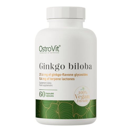 OstroVit Vege Ginkgo Biloba, 60 вегакапсул CN16034 Ostrovit