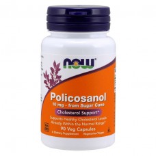 NOW Policosanol 10 mg, 90 вегакапсул NOW Policosanol 10 mg, 90 вегакапсул