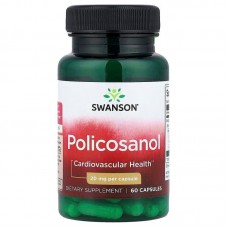 Swanson Policosanol 20 mg, 60 капсул Swanson Policosanol 20 mg, 60 капсул