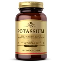 Solgar Potassium 99 mg, 100 таблеток