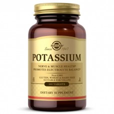 Solgar Potassium 99 mg, 100 таблеток Solgar Potassium 99 mg, 100 таблеток