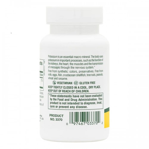 Natures Plus Potassium 99 mg, 90 таблеток CN11701 Natures Plus Natures Plus Potassium 99 mg, 90 таблеток CN11701 Natures Plus