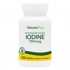 Natures Plus Potassium Iodide 150 mcg, 100 таблеток Natures Plus Potassium Iodide 150 mcg, 100 таблеток