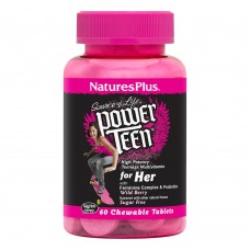 Natures Plus Power Teen for Her, 60 жувальних таблеток - Лісова ягода Natures Plus Power Teen for Her, 60 жувальних таблеток - Лісова ягода